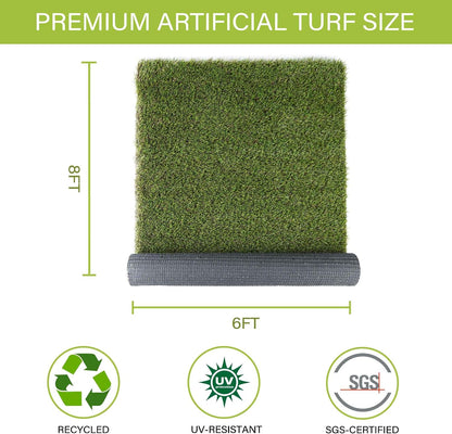 Dog Pee Grass, Artificial Grass for Dogs, Fake Grass for Dogs Potty Training, Extra Large Dog Pads 5x8ft , Housebreaking Supplies, Indoor Outdoor Turf Grass, Washable Reusable
