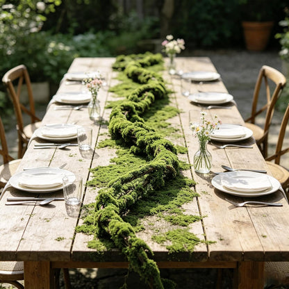 2Pcs 197in Large Bendable Artificial Tree Branches Fake Moss Vines