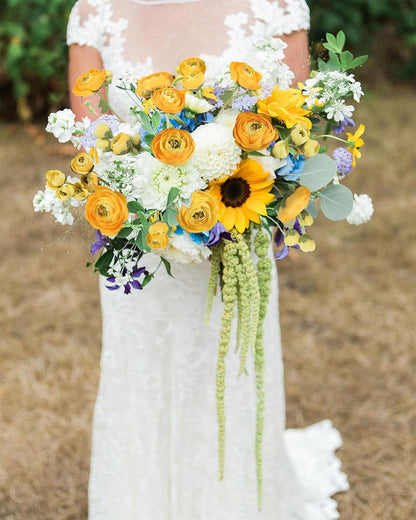 5PCS Ranunculus Artificial Flowers 60Heads Yellow Faux Peonies with Stem Real Touch 21.65" Silk Ranunculus Fake Flowers for DIY Craft Wedding Floral Arrangements Home Table Decor(Yellow)