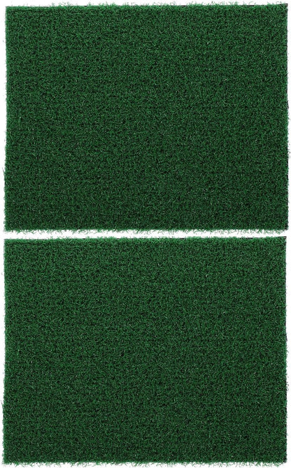 Artificial Grass Mat Versatile Aquarium Landscape Decor 2pcs Resin Simulation Grass Carpet with Realistic Visual Appeal for Fish Tank and Reptile Terrarium for DIY Aquatic