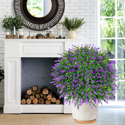 2PCS Faux Boxwood Plants Outdoor Artificial Topiary Ball Trees