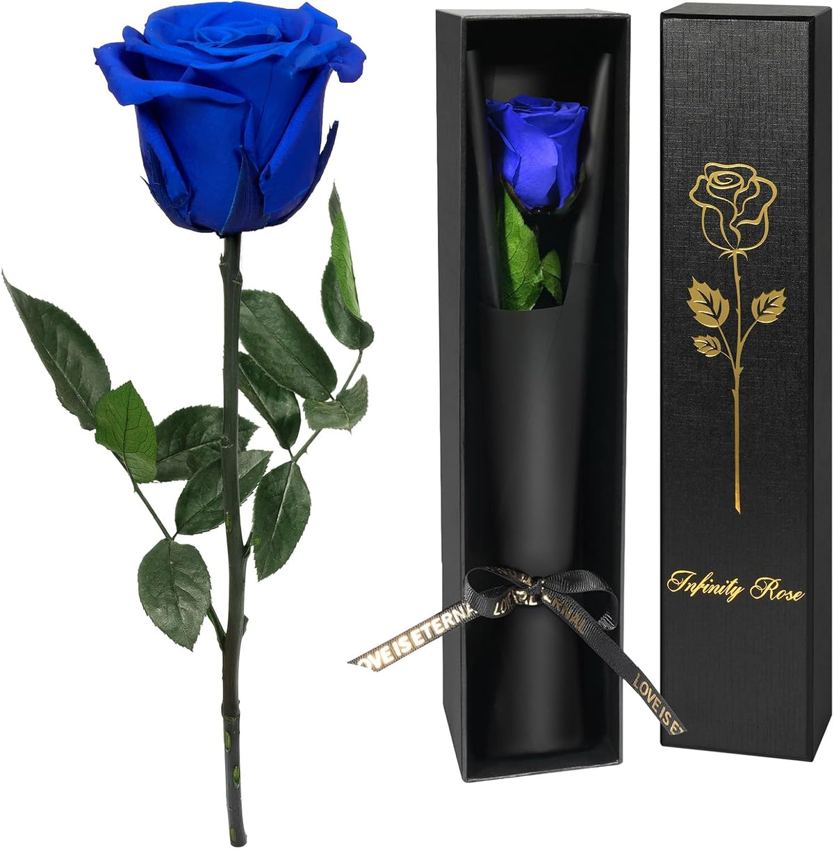 Preserved Flowers Rose Gifts for Women Mom, Mothers Day Rose Flower Gifts for Moms,Forever Real Flowers Mom Birthday Grandma Gifts, Valentines Day Gift for Her Girlfriend Wife Anniversary(Red)