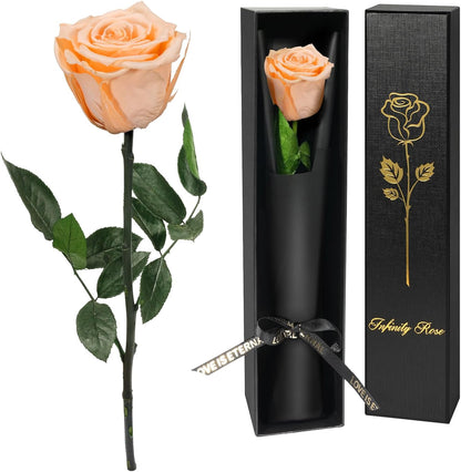 Preserved Flowers Rose Gifts for Women Mom, Mothers Day Rose Flower Gifts for Moms,Forever Real Flowers Mom Birthday Grandma Gifts, Valentines Day Gift for Her Girlfriend Wife Anniversary(Red)