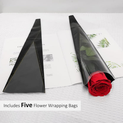 Preserved Flowers Rose Gifts for Women Mom, Mothers Day Rose Flower Gifts for Moms,Forever Real Flowers Mom Birthday Grandma Gifts, Valentines Day Gift for Her Girlfriend Wife Anniversary(Red)