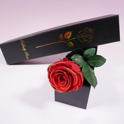Preserved Flowers Rose Gifts for Women Mom, Mothers Day Rose Flower Gifts for Moms,Forever Real Flowers Mom Birthday Grandma Gifts, Valentines Day Gift for Her Girlfriend Wife Anniversary(Red)