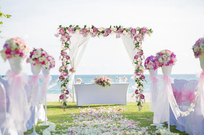 2 Pack Artificial Peony Flower Garland - 6ft Silk Peony Pink Flower Garland for Wedding Party Table Decoration (2, Pink)
