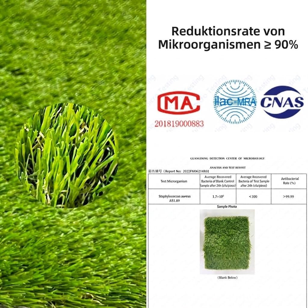 Dog Grass Pee Pad with Tray, Artificial Turf Grass, Odor Resistant, Easy Clean & Reusable, Indoor/Outdoor Puppy Potty Training, 34 x 23 Inches