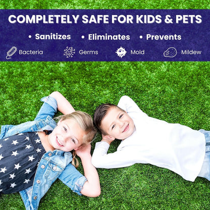 BioTurf Granular Turf Infill – Yard Odor Eliminator for Artificial Grass & Dog Runs – Natural Turf Deodorizer for Pet Urine & Feces Neutralizer – Safe for Kids & Pets – 5 Gallon Pail