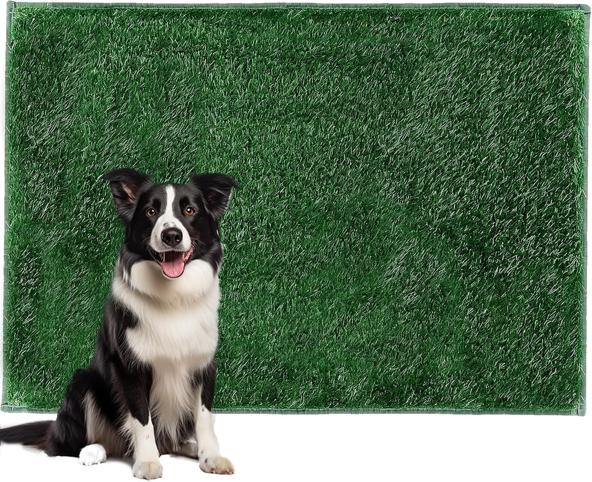6x4FT Dog Pee Grass, Artificial Grass Mat with Drainage Holes
