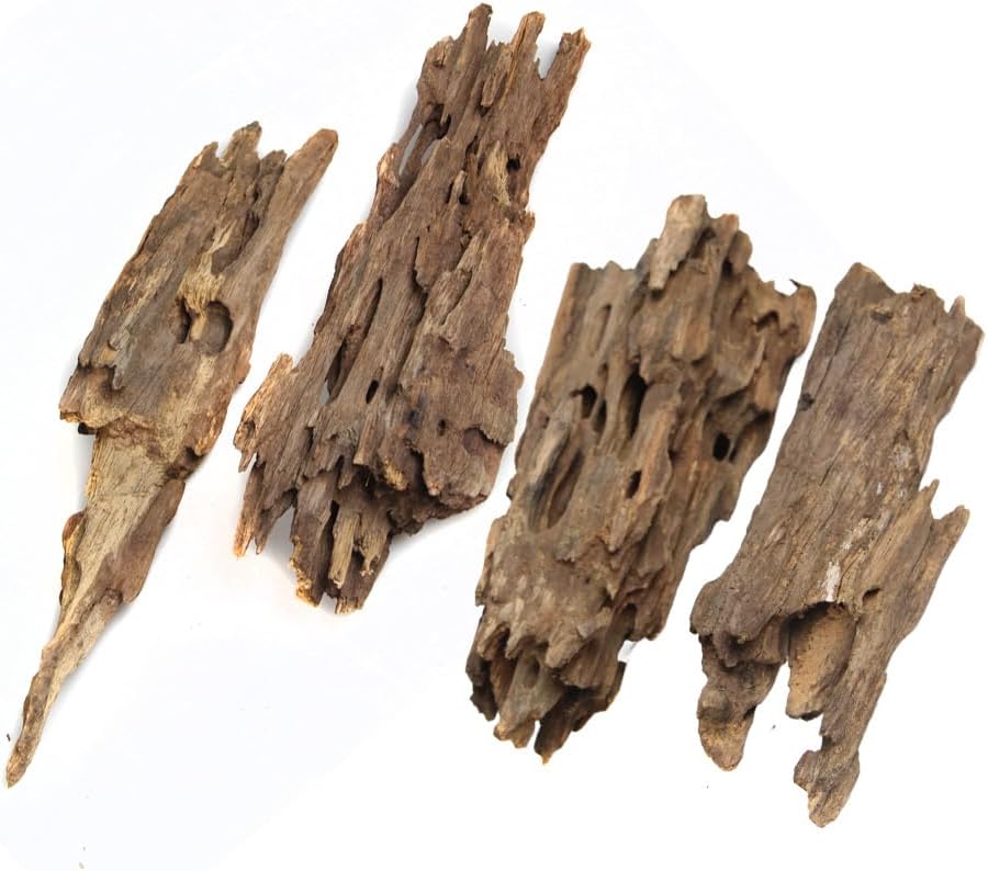 Driftwood Branches Reptiles Aquarium Decoration Assorted Size,(6-10 inch in Length),4 Pieces