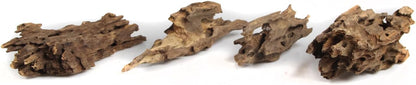 Driftwood Branches Reptiles Aquarium Decoration Assorted Size,(6-10 inch in Length),4 Pieces
