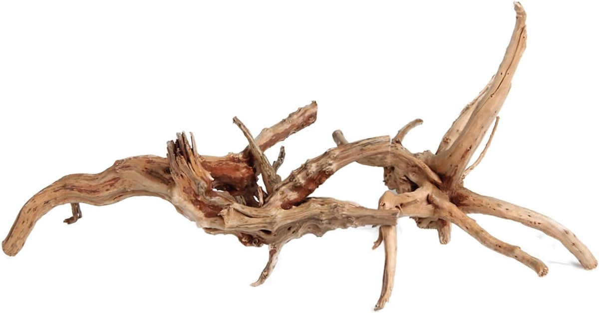 Driftwood Branches Reptiles Aquarium Decoration Assorted Size,(6-10 inch in Length),4 Pieces