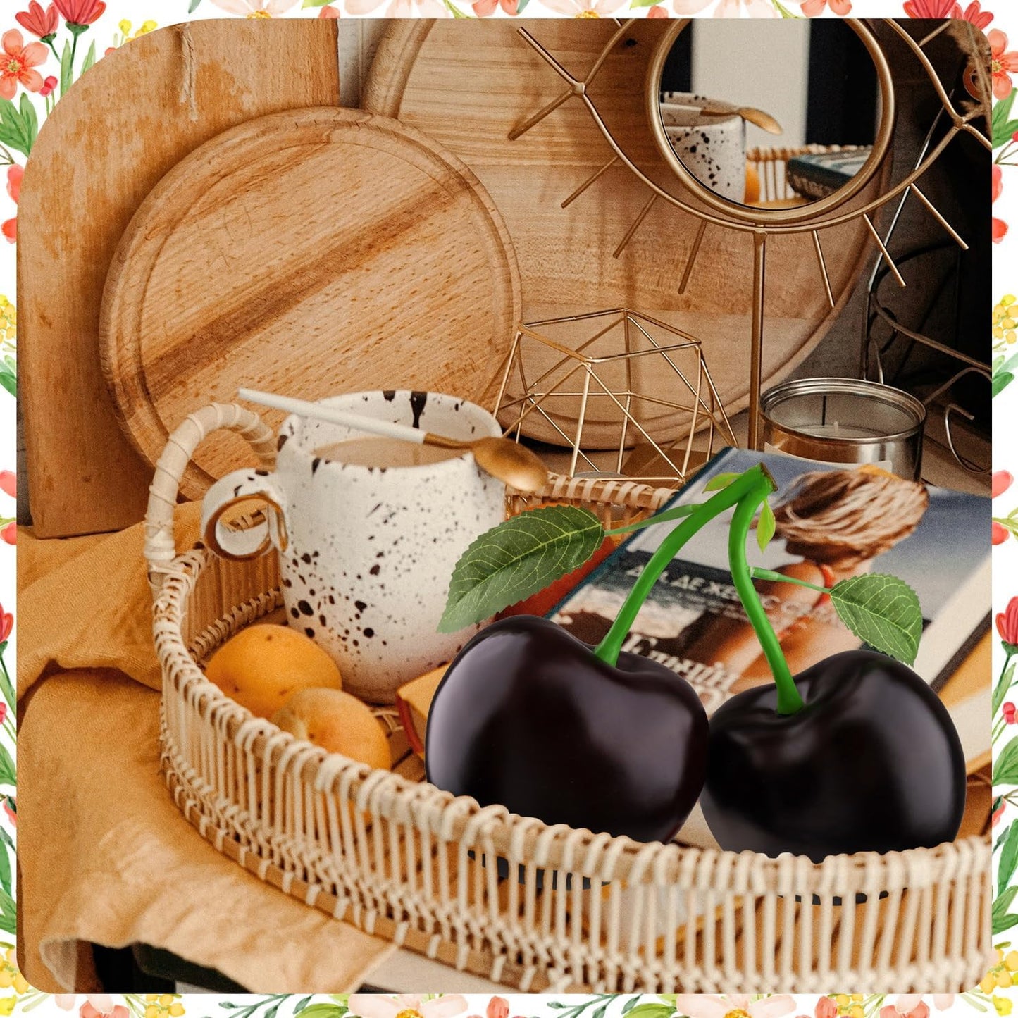 7.5inch Artificial Fake Red Apple Decoration Simulation Large Apple Fruit Model Party Festivals Christmas Ornaments for Home Kitchen Table