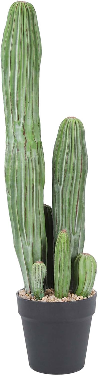 Artificial Cactus Fake Cacti 16" Faux Potted Cactus Plants for Home Store Office Decoration