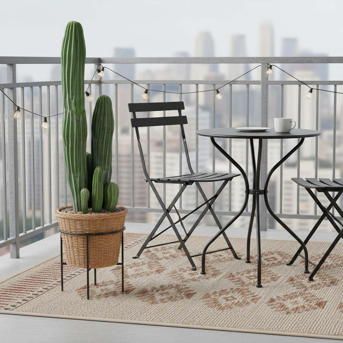 Artificial Cactus Fake Cacti 16" Faux Potted Cactus Plants for Home Store Office Decoration