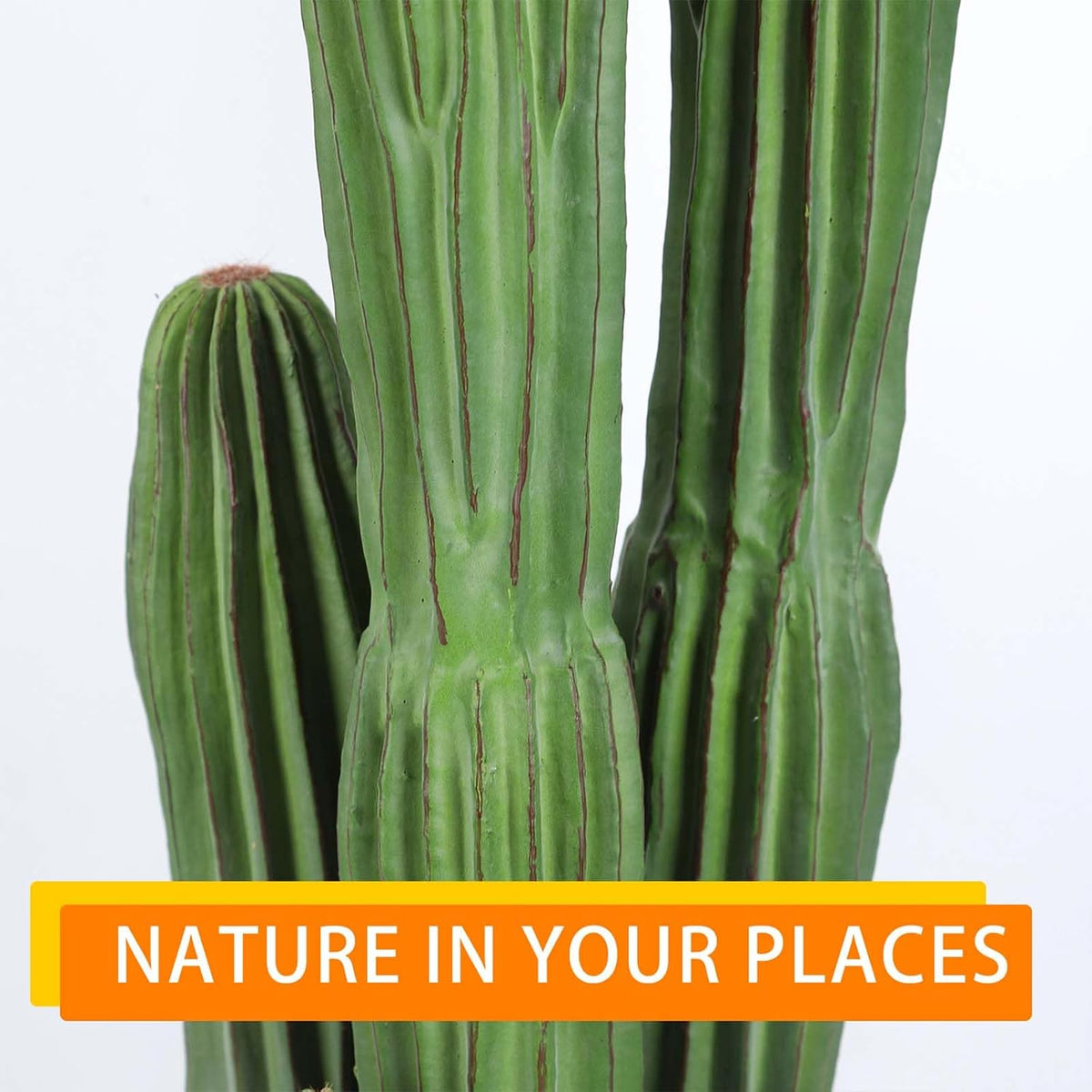 Artificial Cactus Fake Cacti 16" Faux Potted Cactus Plants for Home Store Office Decoration