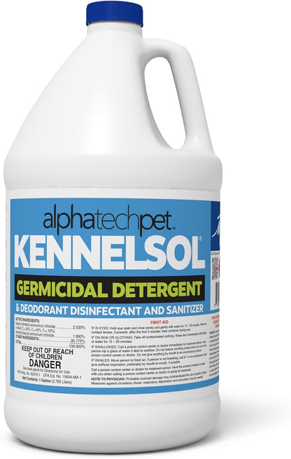KennelSol Disinfectant & Cleaner for Kennels, 1 Gallon, 1 ct