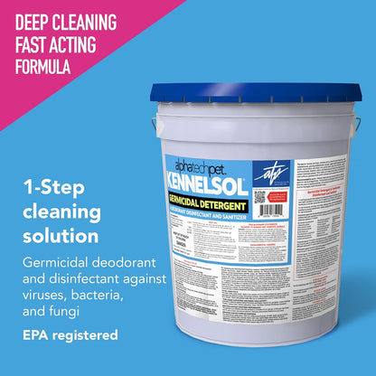 KennelSol Disinfectant & Cleaner for Kennels, 1 Gallon, 1 ct