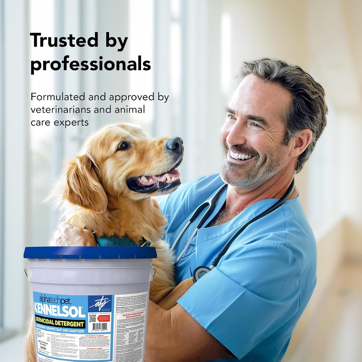KennelSol Disinfectant & Cleaner for Kennels, 1 Gallon, 1 ct