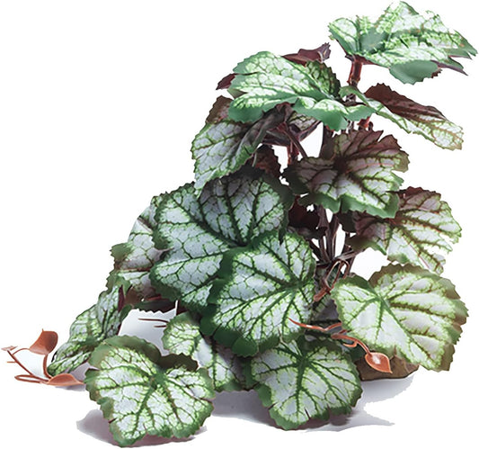 Artificial Reptile Plants for Terrarium, Habitat Decor, Fake Plant