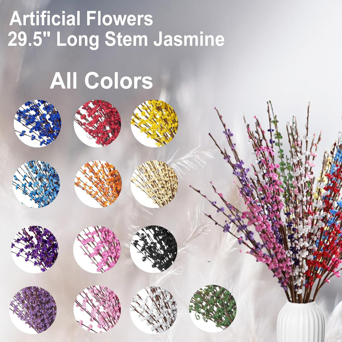 Artificial Tulips Flower Stems for Valentine’s Day Anniversary Decor