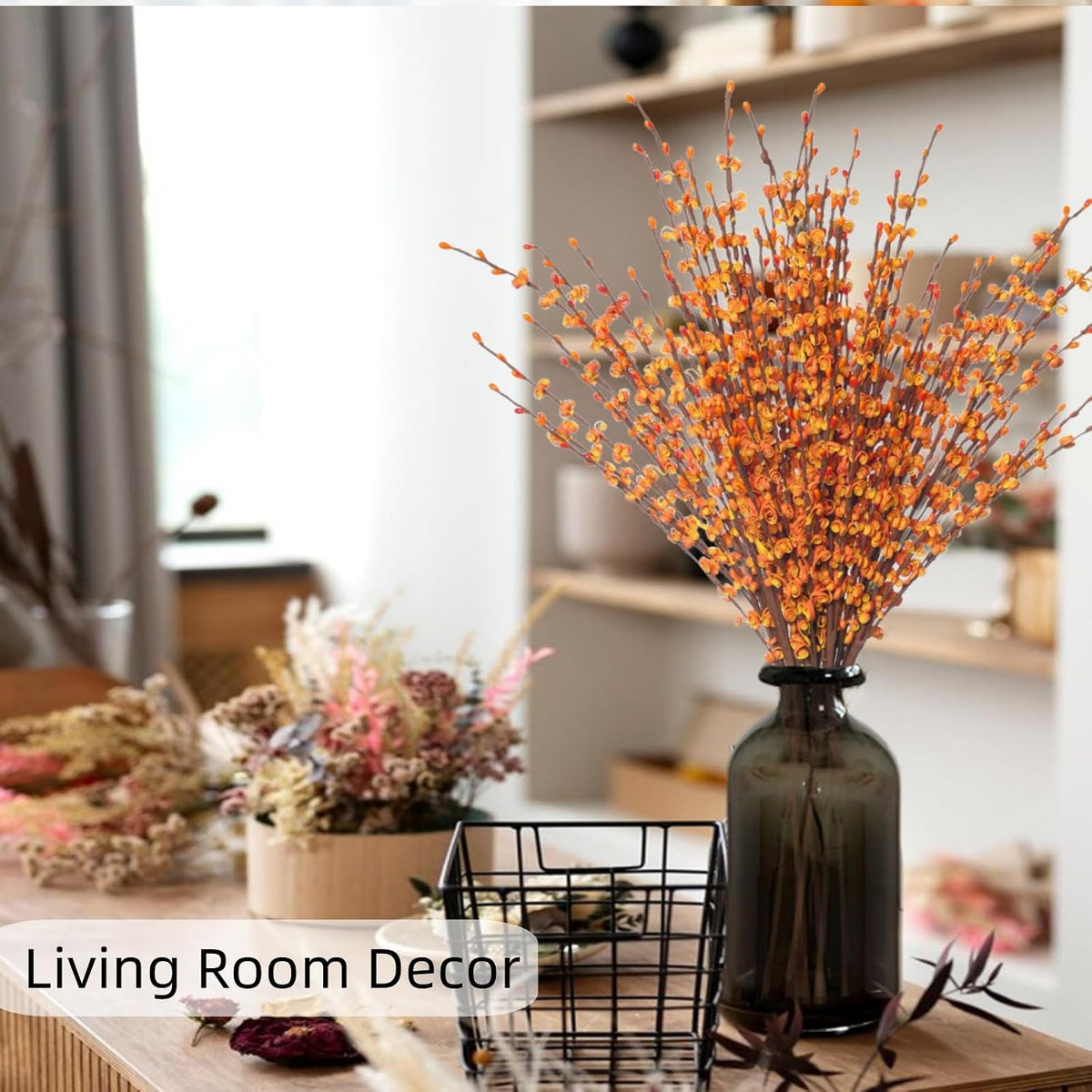 Artificial Tulips Flower Stems for Valentine’s Day Anniversary Decor
