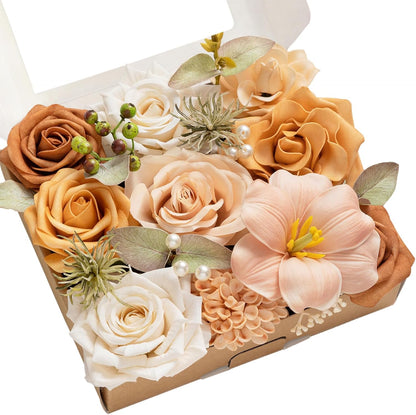 Fake Flowers Box, Sorbet Tropical, Mini Combo