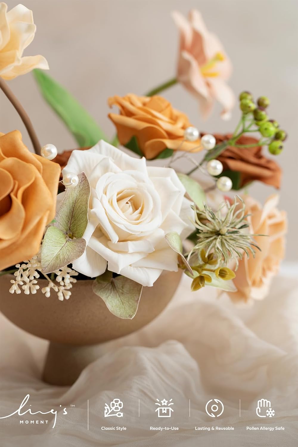 Fake Flowers Box, Sorbet Tropical, Mini Combo