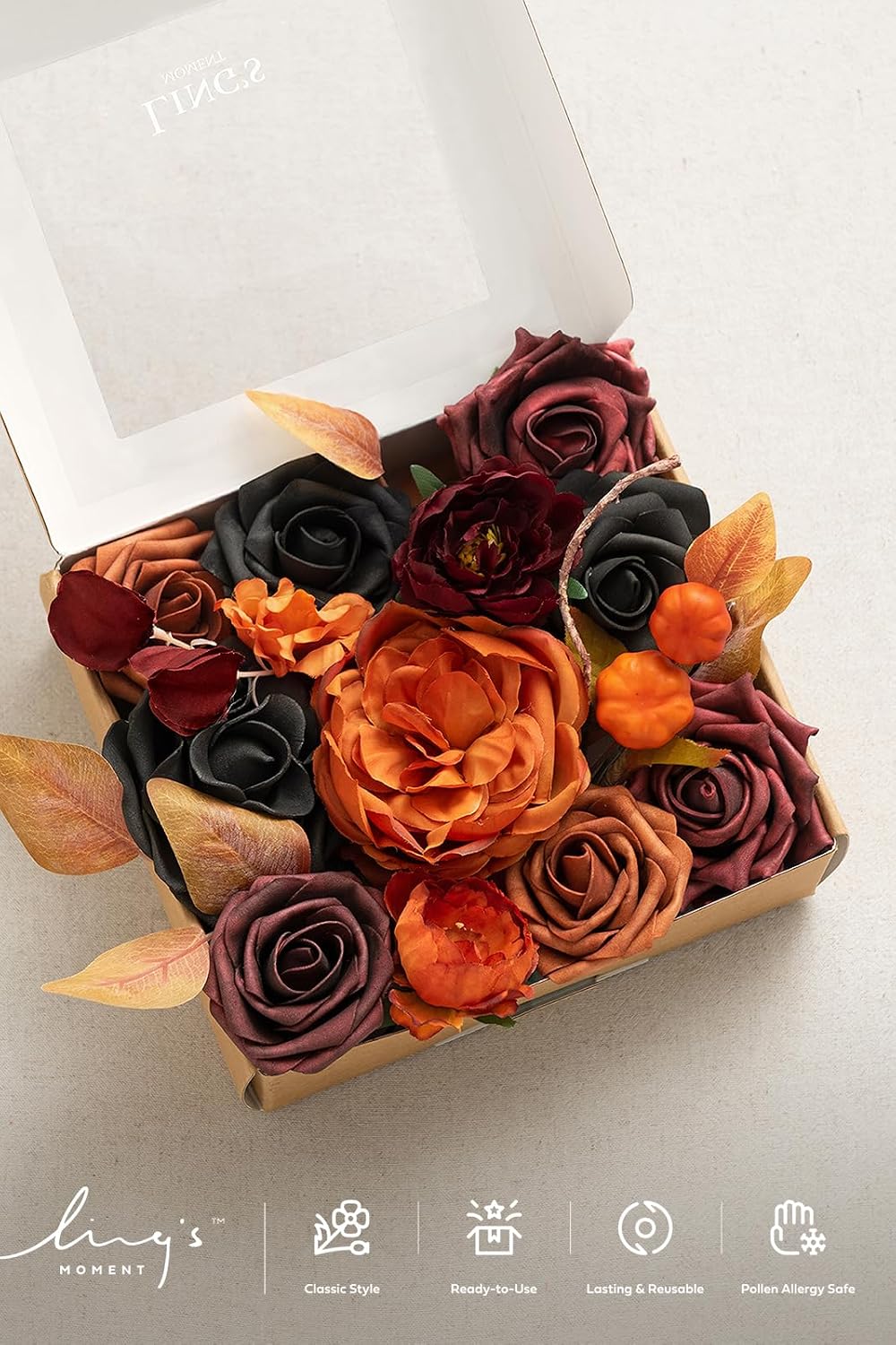 Fake Flowers Box, Sorbet Tropical, Mini Combo