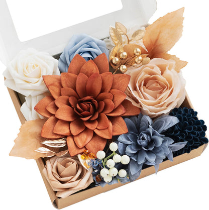 Fake Flowers Box, Sorbet Tropical, Mini Combo