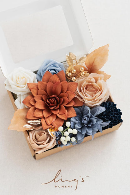 Fake Flowers Box, Sorbet Tropical, Mini Combo