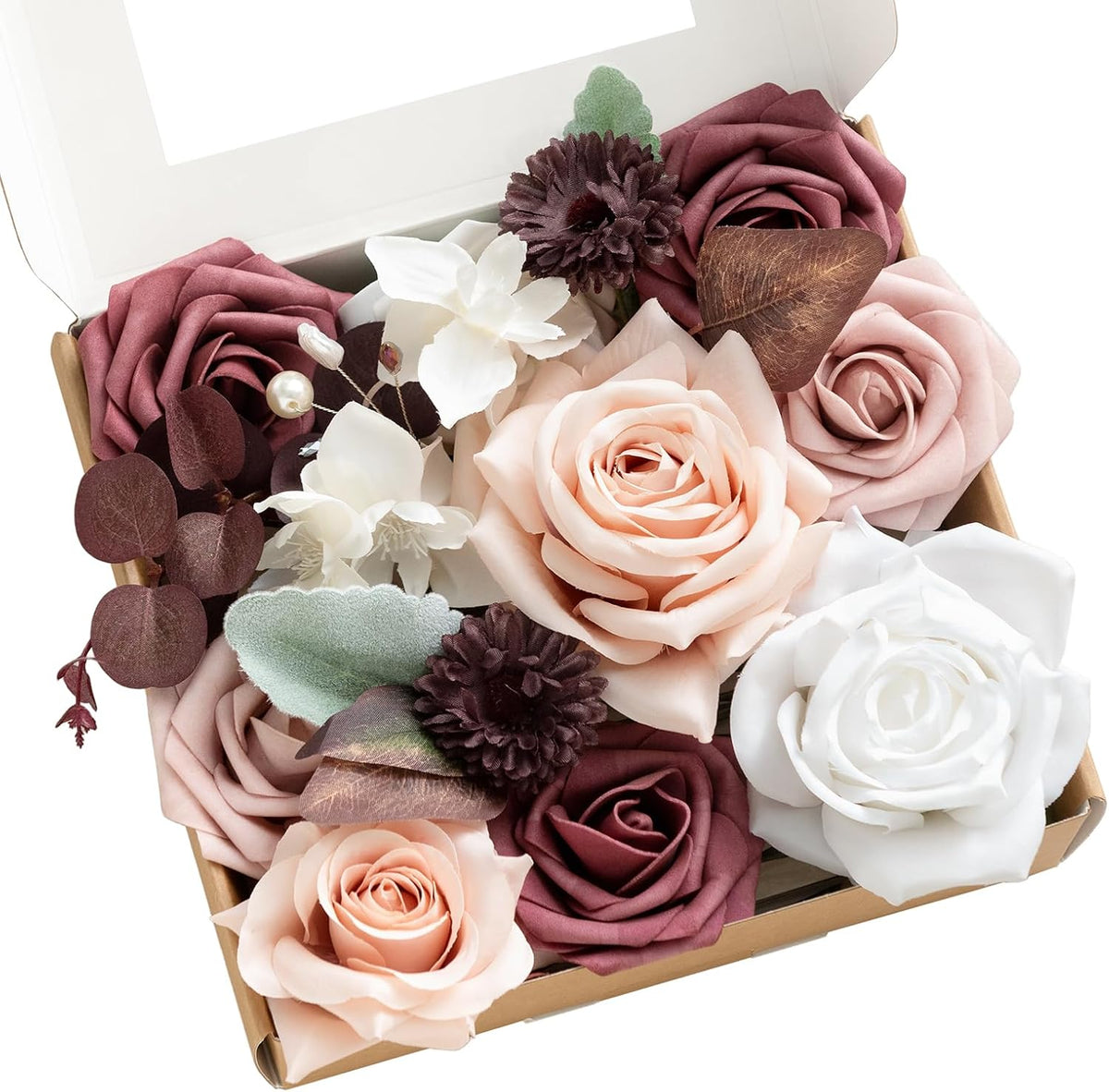 Fake Flowers Box, Sorbet Tropical, Mini Combo