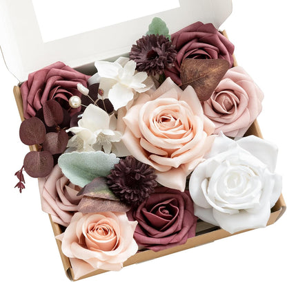 Fake Flowers Box, Sorbet Tropical, Mini Combo