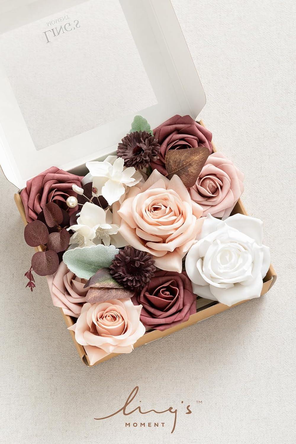 Fake Flowers Box, Sorbet Tropical, Mini Combo