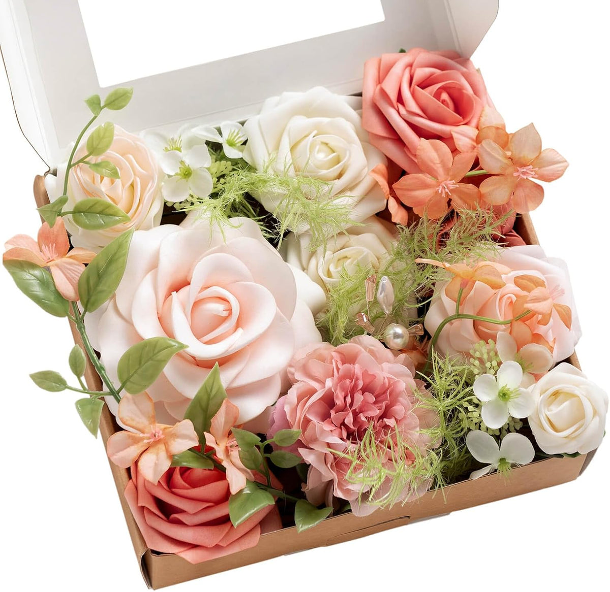 Fake Flowers Box, Sorbet Tropical, Mini Combo