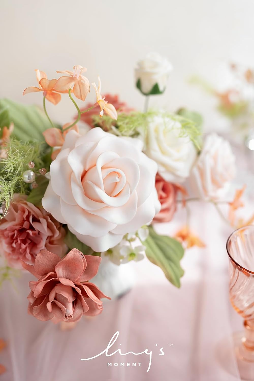 Fake Flowers Box, Sorbet Tropical, Mini Combo