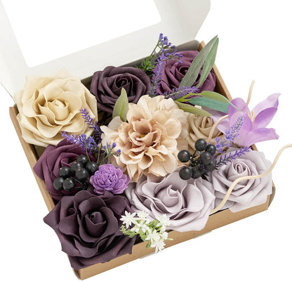 Fake Flowers Box, Sorbet Tropical, Mini Combo