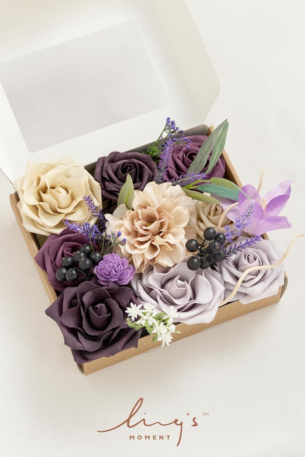 Fake Flowers Box, Sorbet Tropical, Mini Combo