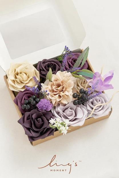 Fake Flowers Box, Sorbet Tropical, Mini Combo