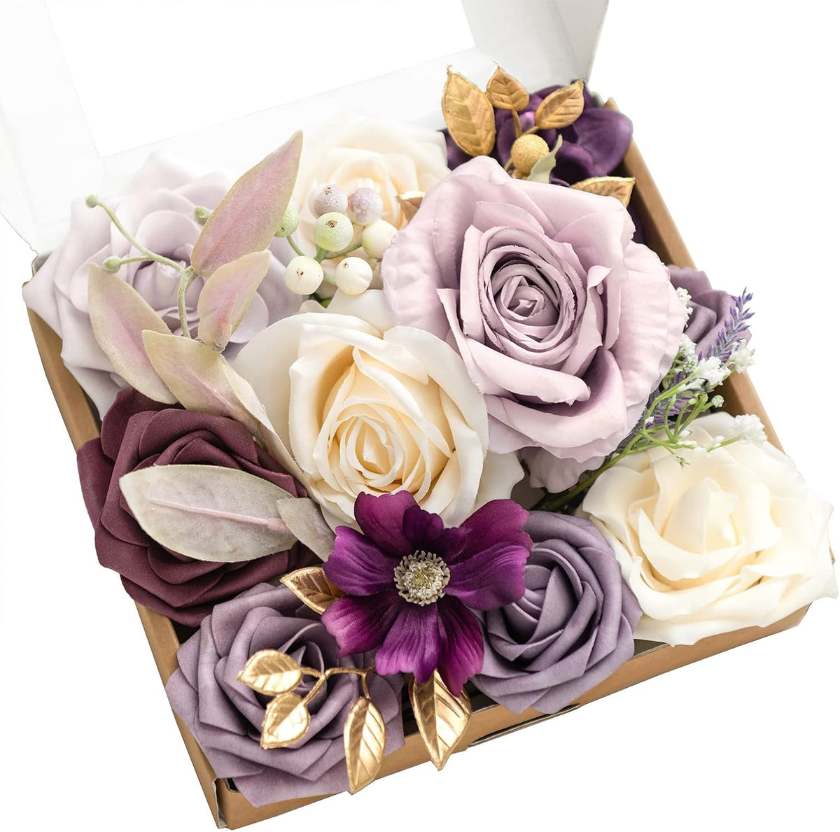 Fake Flowers Box, Sorbet Tropical, Mini Combo