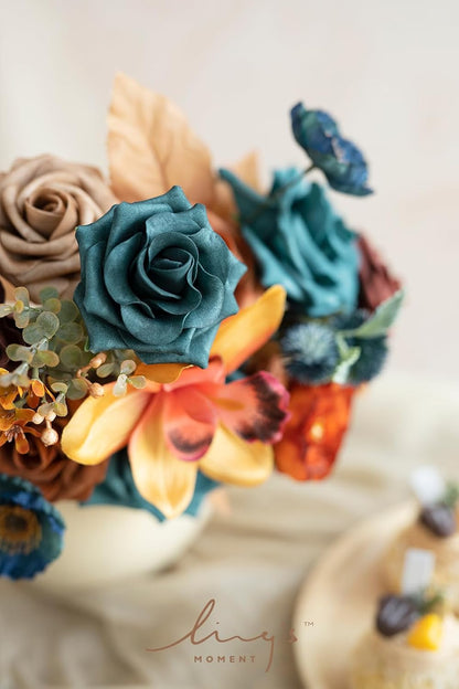 Fake Flowers Box, Sorbet Tropical, Mini Combo