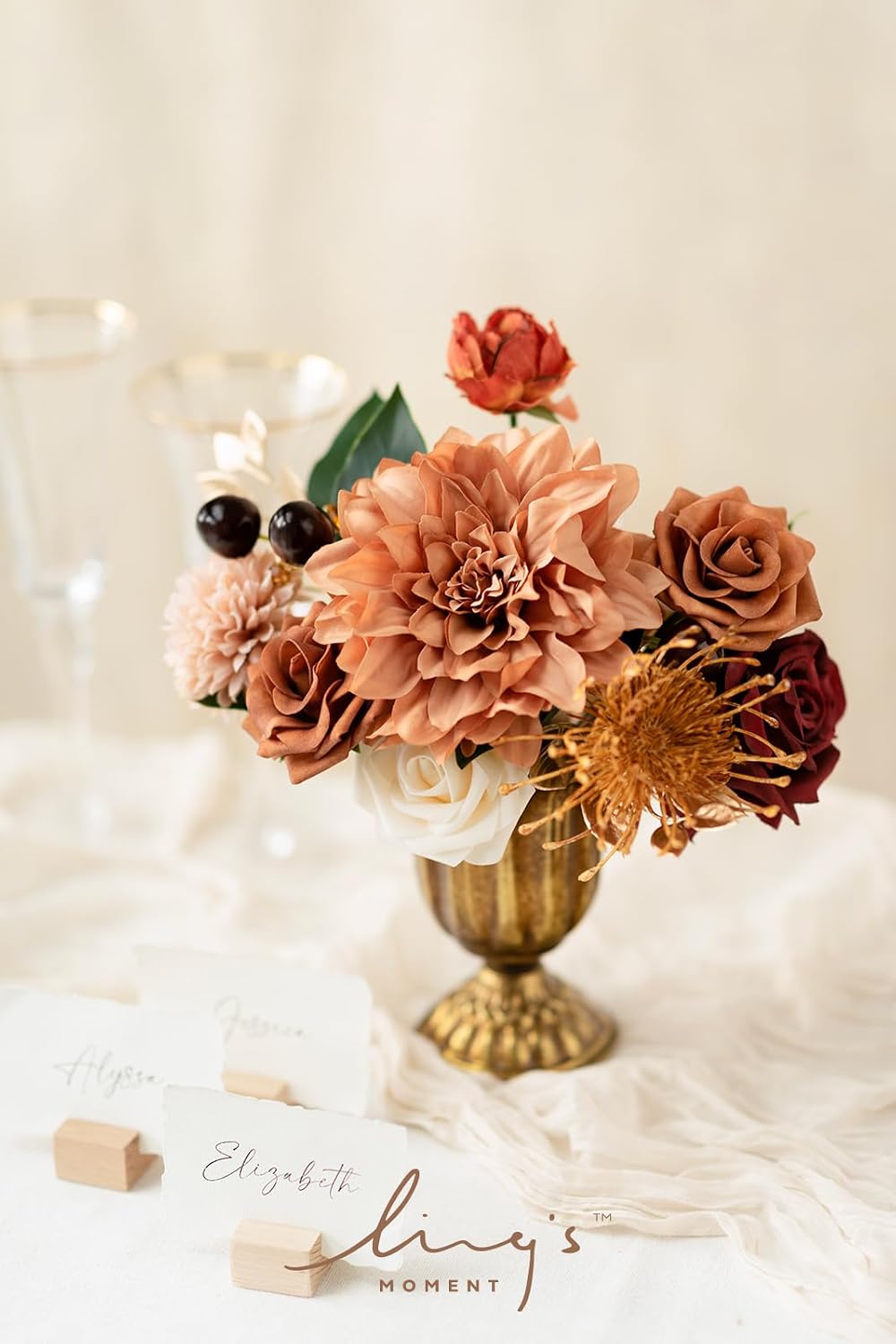 Fake Flowers Box, Sorbet Tropical, Mini Combo