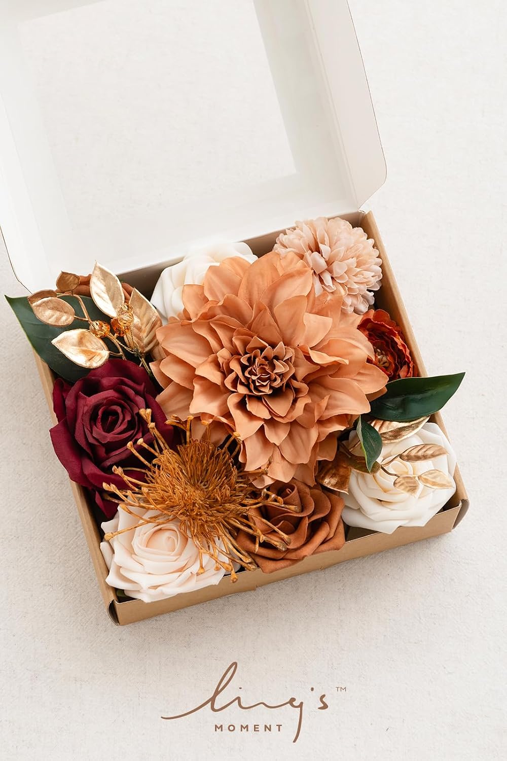 Fake Flowers Box, Sorbet Tropical, Mini Combo