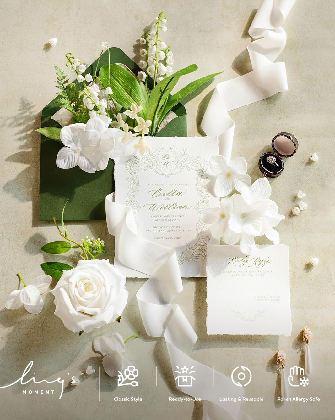 Fake Flowers Box, Sorbet Tropical, Mini Combo