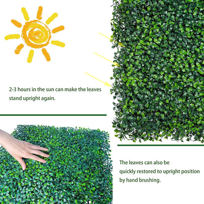 ODTORY Artificial Ivy Privacy Fence Wall Screen: 6FT X 12FT (72 sqft)