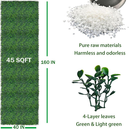 ODTORY Artificial Ivy Privacy Fence Wall Screen: 6FT X 12FT (72 sqft)