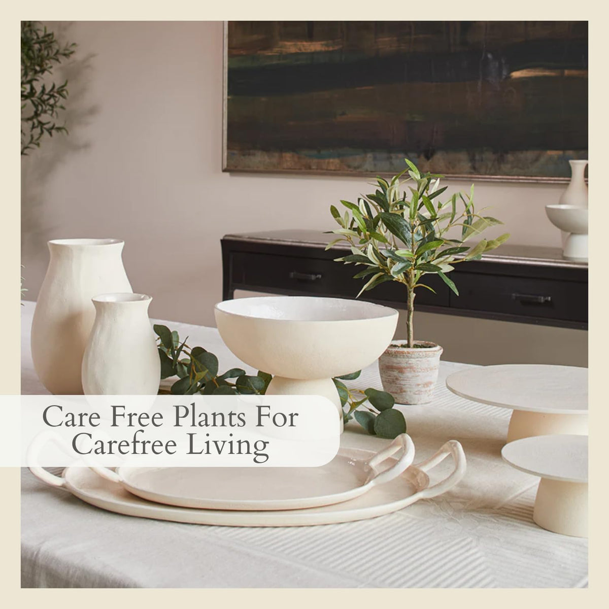 Faux Rosemary Plant & Olive Topiary, Set of 2, Grey, Home Decor