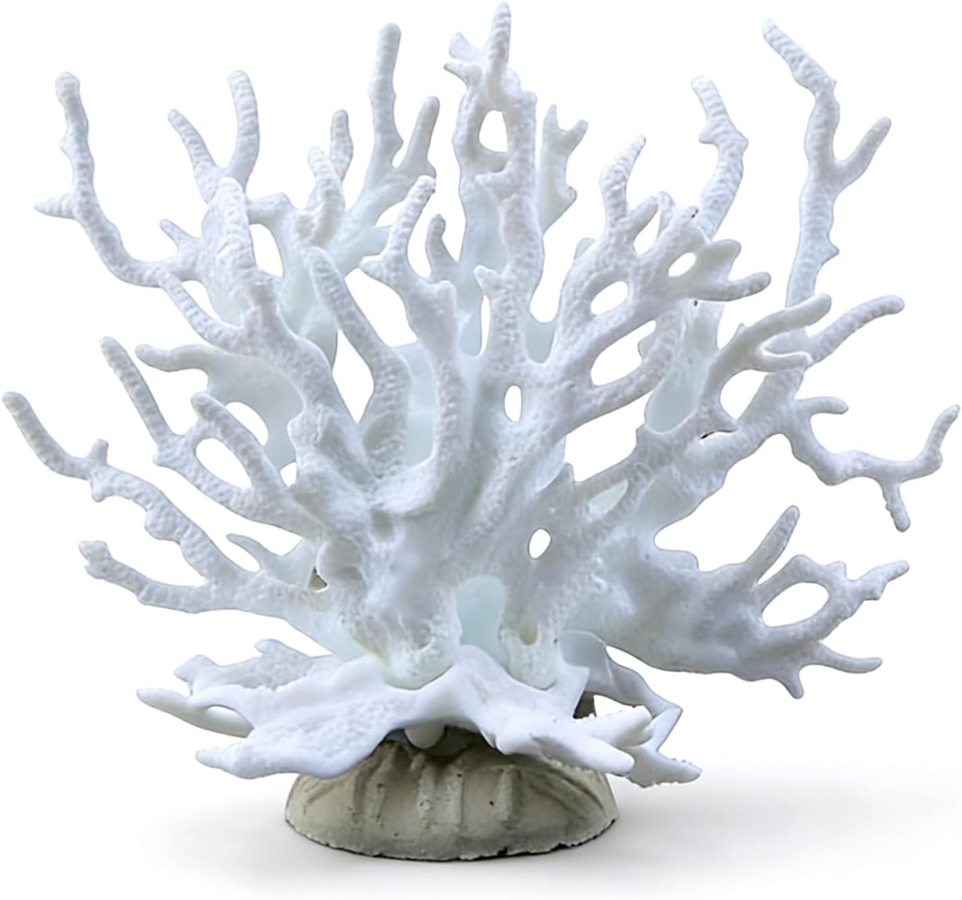 Fish Tank Fake Coral, Artificial Aquarium Coral Ornament, Aquarium Decor Plastic Plant Small, Multi-Purpose Simulation Water Grass, Faux Aquariums Ornament,Small Fish Tank Decorations