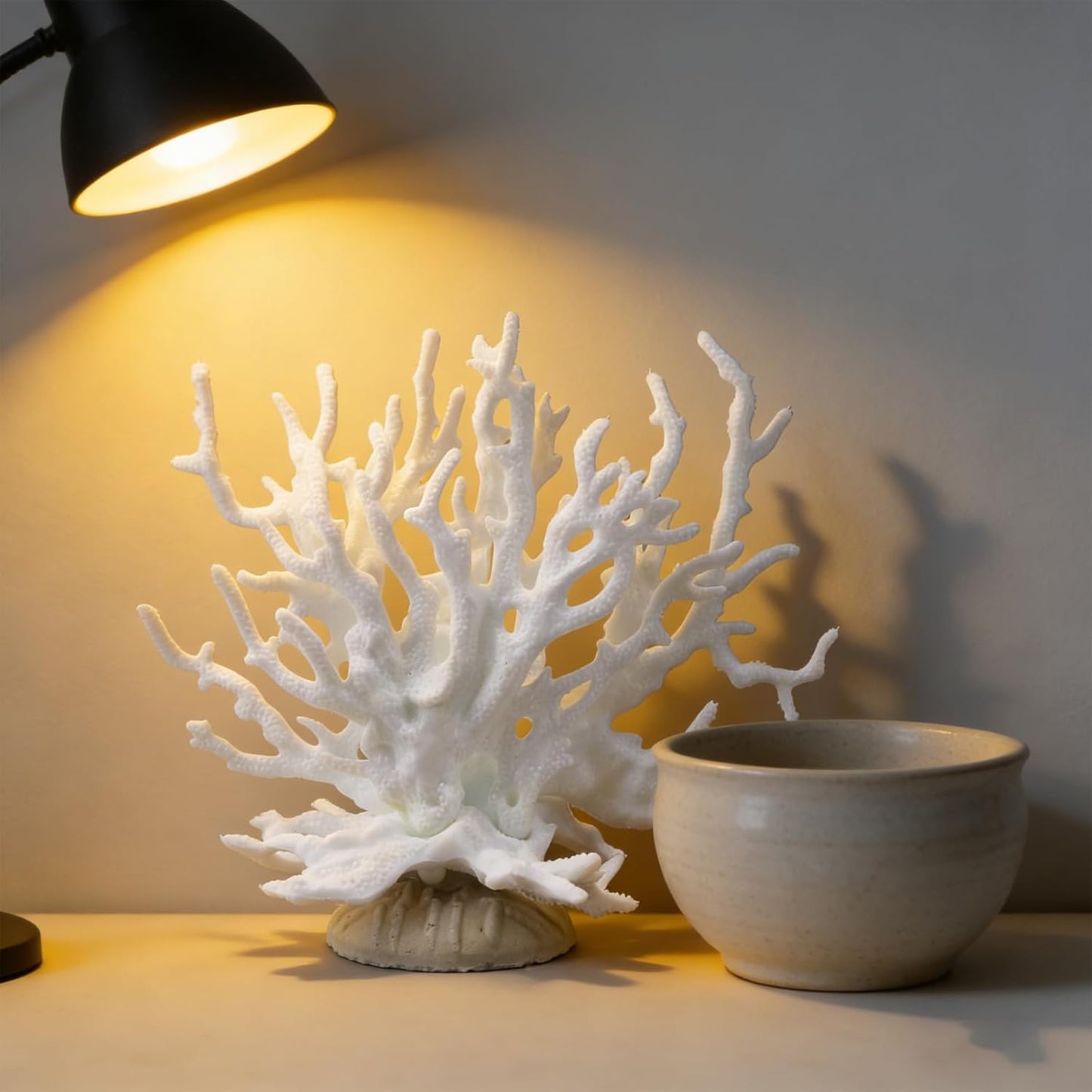 Fish Tank Fake Coral, Artificial Aquarium Coral Ornament, Aquarium Decor Plastic Plant Small, Multi-Purpose Simulation Water Grass, Faux Aquariums Ornament,Small Fish Tank Decorations