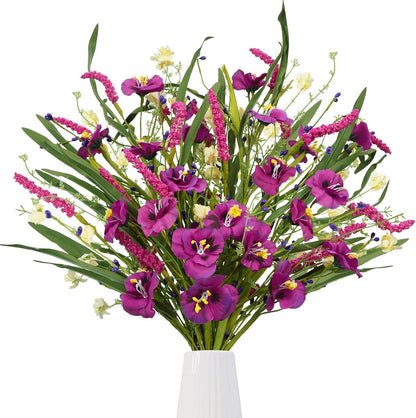 15PCS Tropical Flowers Artificial, Summer Bouquet Set, Hawaiian Flowers | Bird of Paradise, Monstera Leaves, Ginger Lily Stems, For Luau, Hawaiian Party, Summer Wedding, Table Centerpieces Home Decor